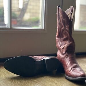 Nocona Ostrich Skin Boots